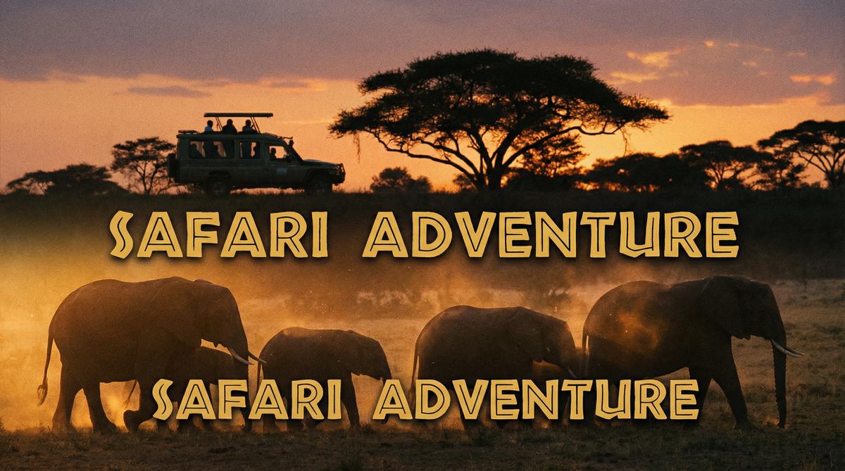 大象传媒非洲草原视频幕后花絮